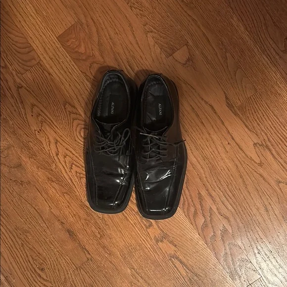 Alfani | Shoes | Alfani Black Oxfords Sleek Formal Shoes  display picture 3